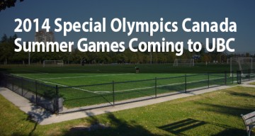 2014 Special Olympics Canada Summer Games Coming to UBC